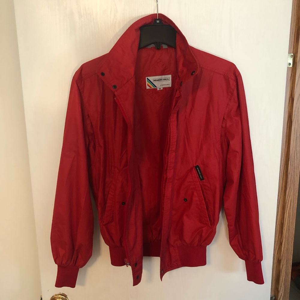 Members Only Jacket - Red